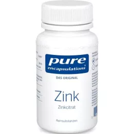 PURE ENCAPSULATIONS Tsink tsinktsitraat kapslid, 60 kapslit