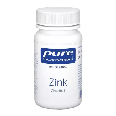 PURE ENCAPSULATIONS Tsink tsinktsitraat kapslid, 60 kapslit