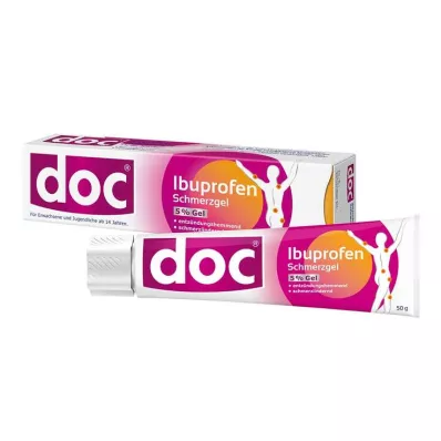 DOC IBUPROFEN Valugeel 5%, 50 g