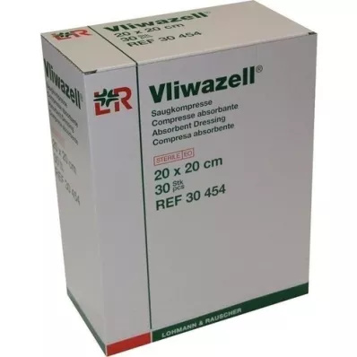 VLIWAZELL Imav kompressid steriilsed 20x20 cm, 30 tk