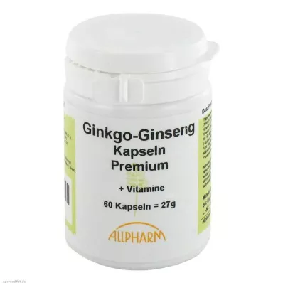 GINKGO+GINSENG Premium kapslid, 60 tk