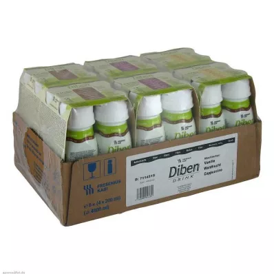 DIBEN DRINK Segukarp 1,5 kcal/ml, 24X200 ml