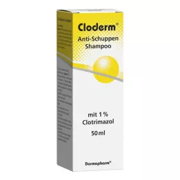 CLODERM kõõmavastane šampoon, 50 ml