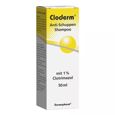 CLODERM kõõmavastane šampoon, 50 ml CLODERM kõõmavastane šampoon, 50 ml