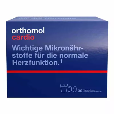 ORTHOMOL Cardio graanulid/kapslid/tableti kombipakend, 1 tk