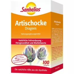 SANHELIOS Artišoki kaetud tabletid, 100 kapslit