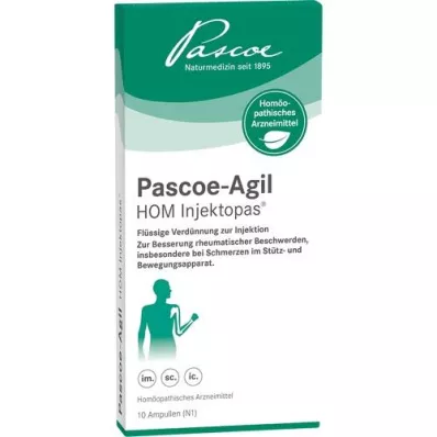 PASCOE-Agil HOM Injektopas Ampullid, 10X2 ml