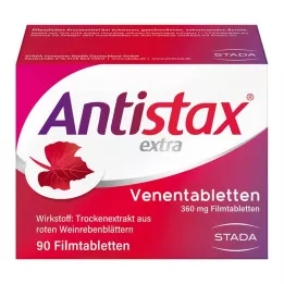ANTISTAX ekstra veenitabletid, 90 tk