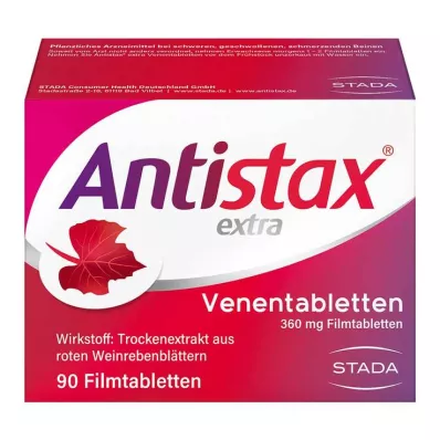 ANTISTAX ekstra veenitabletid, 90 tk