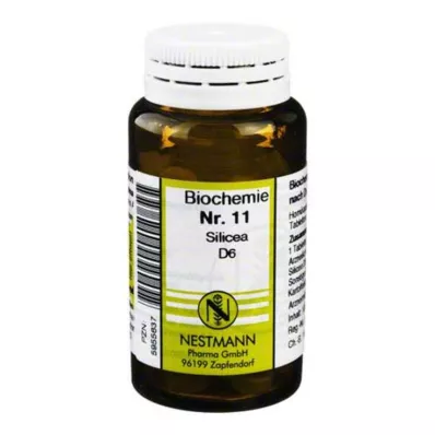 BIOCHEMIE 11 Silicea D 6 tabletti, 100 tk