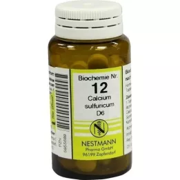 BIOCHEMIE 12 Calcium sulphuricum D 6 tabletti, 100 tk