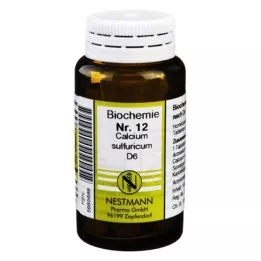 BIOCHEMIE 12 Calcium sulphuricum D 6 tabletti, 100 tk