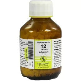 BIOCHEMIE Calcium sulphuricum D 12 tabletti, 400 tk