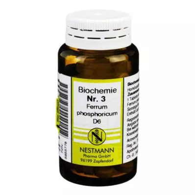 BIOCHEMIE 3 Ferrum phosphoricum D 6 tabletti, 100 tk