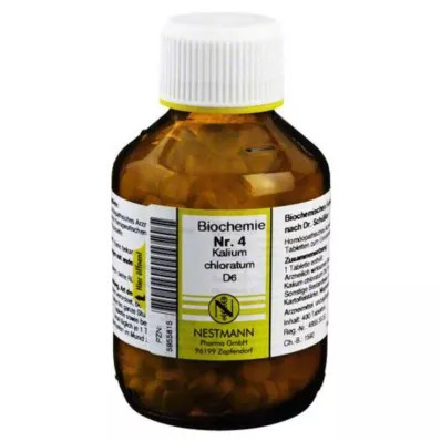 BIOCHEMIE 4 Kalium chloratum D 6 tabletti, 400 tk