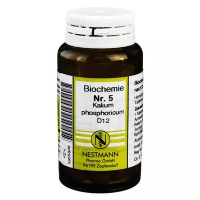 BIOCHEMIE 5 Kalium phosphoricum D 12 tabletti, 100 tk