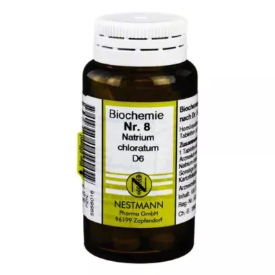 BIOCHEMIE 8 Natrium chloratum D 6 tabletti, 100 tk