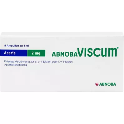 ABNOBAVISCUM Aceris 2 mg ampullid, 8 tk