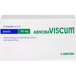 ABNOBAVISCUM Aceris 20 mg ampullid, 21 tk