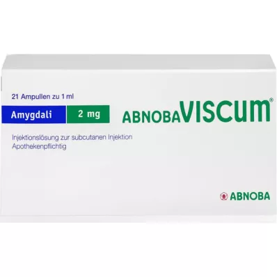ABNOBAVISCUM Amygdali 2 mg ampullid, 21 tk