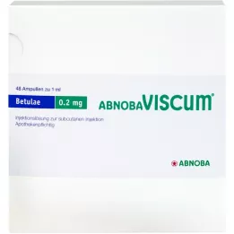 ABNOBAVISCUM Betulae 0,2 mg ampullid, 48 tk