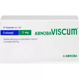 ABNOBAVISCUM Crataegi 2 mg ampullid, 21 tk