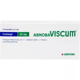 ABNOBAVISCUM Crataegi 20 mg ampullid, 8 tk