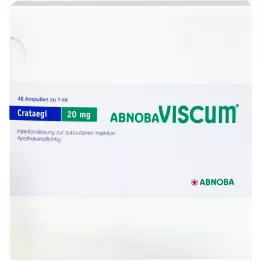 ABNOBAVISCUM Crataegi 20 mg ampullid, 48 tk