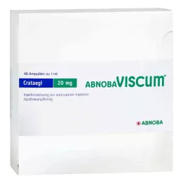 ABNOBAVISCUM Crataegi 20 mg ampullid, 48 tk
