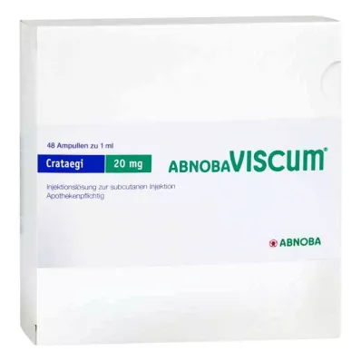 Abnobaviscum Crataegi 20 mg ampullid (48 tk)