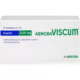 ABNOBAVISCUM Fraxini 0,02 mg ampullid, 21 tk