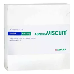 ABNOBAVISCUM Fraxini 0,02 mg ampullid, 48 tk