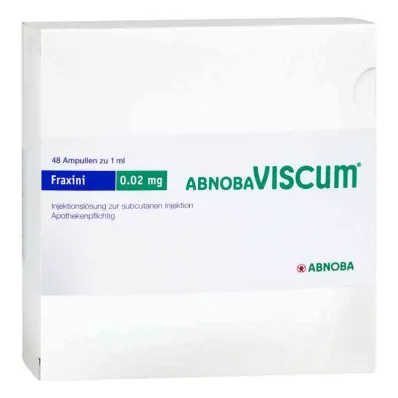 ABNOBAVISCUM Fraxini 0,02 mg ampullid, 48 tk