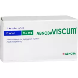 ABNOBAVISCUM Fraxini 0,2 mg ampullid, 21 tk