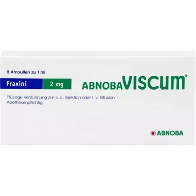 ABNOBAVISCUM Fraxini 2 mg ampullid, 8 tk