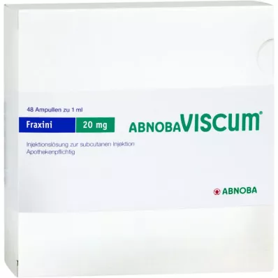 ABNOBAVISCUM Fraxini 20 mg ampullid, 48 tk