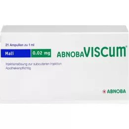 ABNOBAVISCUM Mali 0,02 mg ampullid, 21 tk