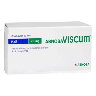 Abnobaviscum Mali 20 mg ampullid (21 tükki)