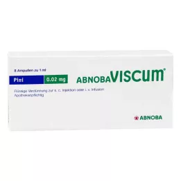 ABNOBAVISCUM Pini 0,02 mg ampullid, 8 tk