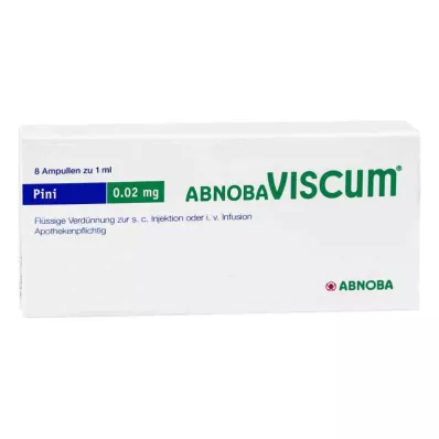 ABNOBAVISCUM Pini 0,02 mg ampullid, 8 tk