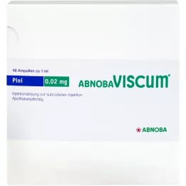 ABNOBAVISCUM Pini 0,02 mg ampullid, 48 tk