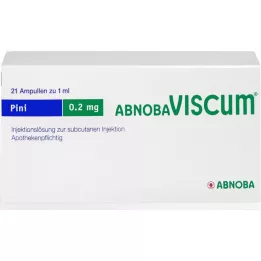 ABNOBAVISCUM Pini 0,2 mg ampullid, 21 tk