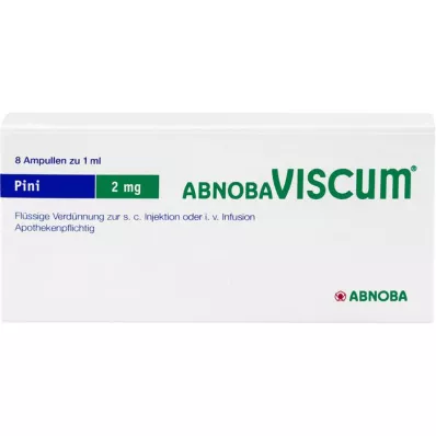ABNOBAVISCUM Pini 2 mg ampullid, 8 tk