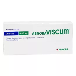 ABNOBAVISCUM Quercus 0,02 mg ampullid, 8 tk
