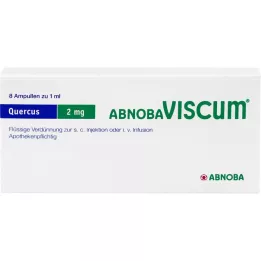 ABNOBAVISCUM Quercus 2 mg ampullid, 8 tk