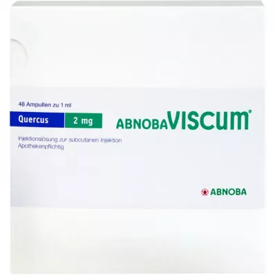 ABNOBAVISCUM Quercus 2 mg ampullid, 48 tk
