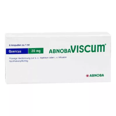 Abnobaviscum Quercus 20 mg ampullid (8 tk) Abnobaviscum Quercus 20 mg ampullid (8 tk)