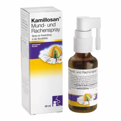 KAMILLOSAN suu- ja kurgusprei, 30 ml