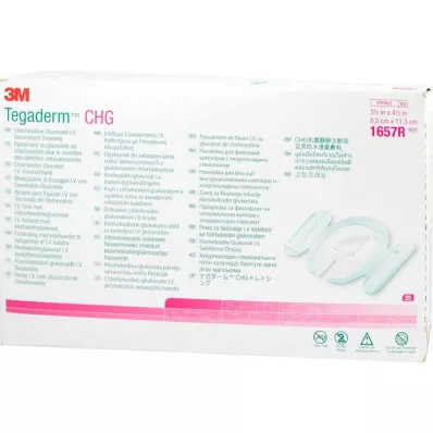 TEGADERM 3M CHG I.V. fikseerimisside 8,5x11,5 cm 1657R, 25 tk TEGADERM 3M CHG I.V. fikseerimisside 8,5x11,5 cm 1657R, 25 tk