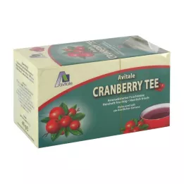 CRANBERRY TEE Filterkott, 20 tk